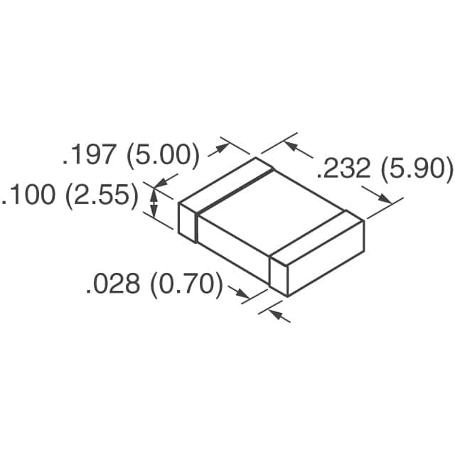 C2220X106K5RAC7800 KEMET  Ceramic Capacitors